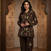 Coord Set With Heavy Embroidery